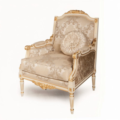 Dining chair with armrest wooden living room chairs design art deco armchair