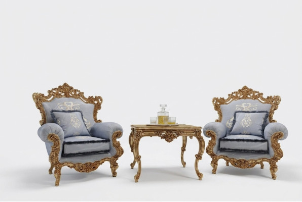 Armchair, table, sofa, coffee table, tables, side living room set, 3-piece side table.