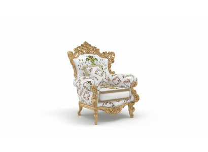 Armchair Design Couch Sofa Relax Fabric Lounge Club Upholstery Seat Luxury White New