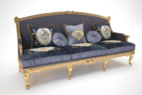 Sofas Couches Seating Sets Design Club 3-Seater Sofa Couch Upholstered 3-Seater Textile