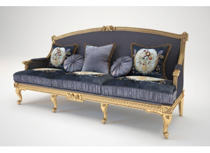 Design couch cushions sofa sofas 3-seat three-seater fabric sofa living room Italy
