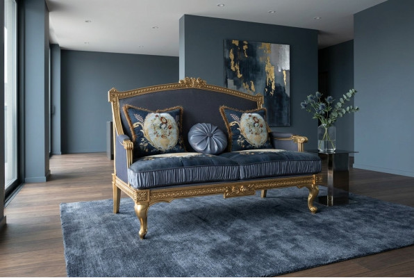 Furniture 2-Seater Sofa Couch Upholstery Lounge Club Couches Sofas Design Two-Seater