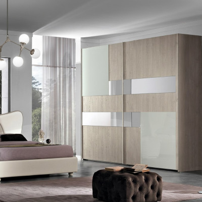 Wardrobe MobilPiu Luxury Solid Wood Bedroom Wardrobe Cabinets New