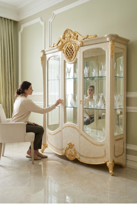 Display cabinet showcase cabinets design Italian furniture living room new