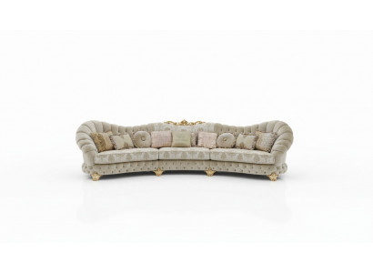 Designer sofa round corner sofa round sofa modern Italian living landscape furniture