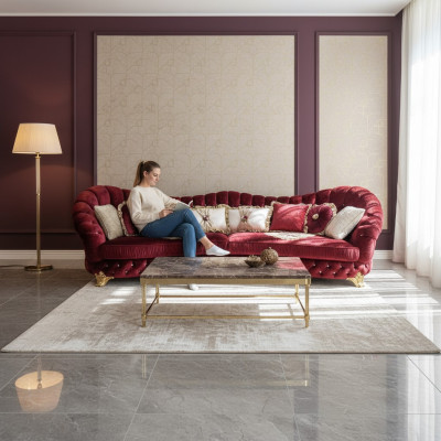 Corner couch upholstered sofa couches seating furniture corner set sofas living landscape round