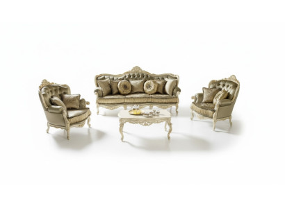 Sofa set 3+1+1 seater set design sofas upholstered couches relax couch sofa new