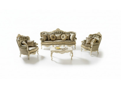 Sofa set 3+1+1 seater set design sofas upholstered couches relax couch sofa new