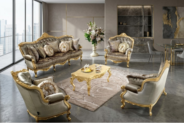 3-seater living area couch sofa upholstered couches three-seater classic