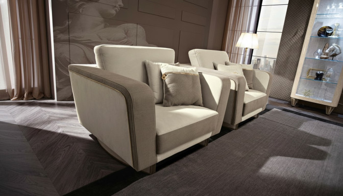 Furniture, furnishing, single-seater, relaxation club, recliner, luxury, armchair, design, chair, hotel, new.