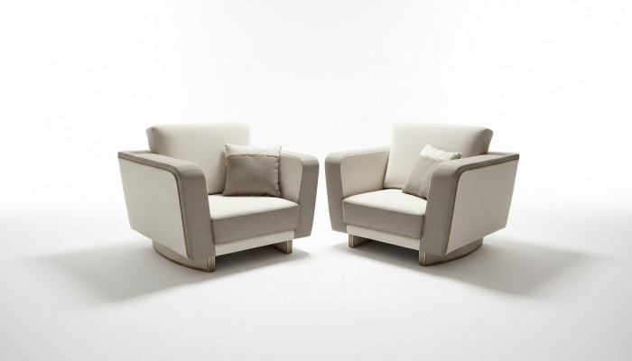 Furniture, furnishing, single-seater, relaxation club, recliner, luxury, armchair, design, chair, hotel, new.