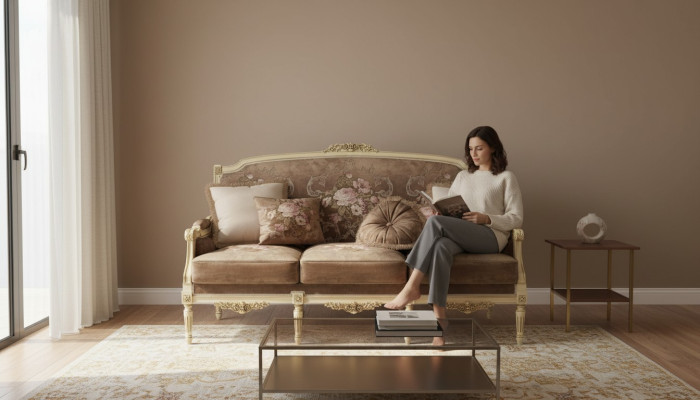 Sofa cushions couch 3-seater fabric sofa original couches sofas three-seater furniture