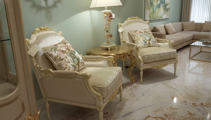Single-seater Throne Single-seater Italian Style Designer Furniture Relax Club New Armchair