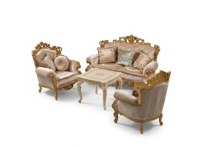 Sofa set 3+1+1 seater set sofa upholstery couch textile relax living room set new