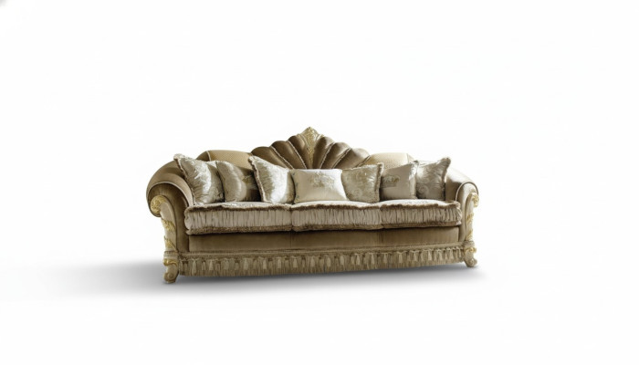 Design Sofa Couch Upholstery Sofas Couches Seat Classic Textile 3 Seater Three-Seater