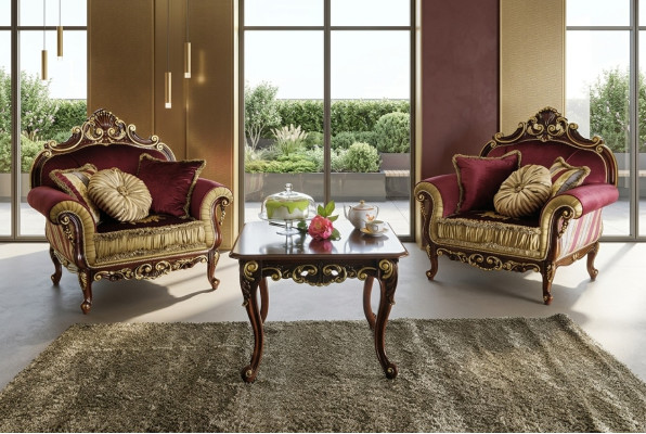 Set Chair Chairs Relax Group New Lounge Design Armchair Wood Club 2x Set New