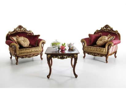 Luxury TV Club Upholstered Seat Design Armchair Couch Sofa Relaxation Fabric Lounge