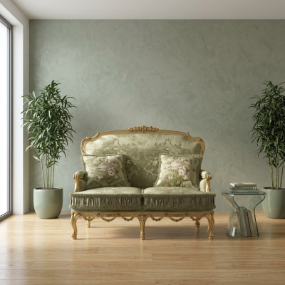 Sofa 2-seater Classic Couches Luxury Furniture Sofas Upholstered Couch New Two-seater