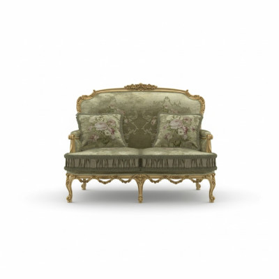 Sofa 2-seater Classic Couches Luxury Furniture Sofas Upholstered Couch New Two-seater