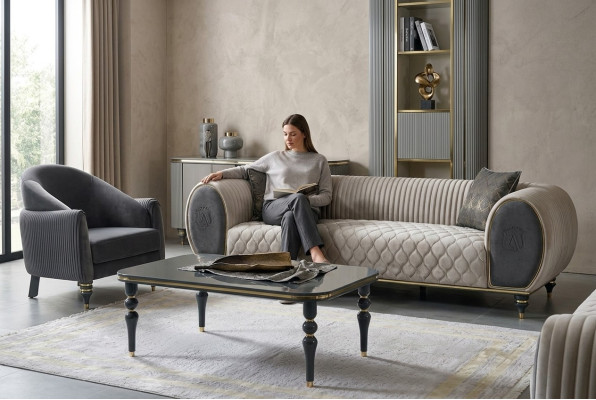 Furniture table luxury side table wood modern coffee table living room design tables