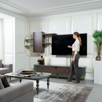 Wooden design TV furniture, shelves, wall units, shelving walls, cabinets, sideboard, low board