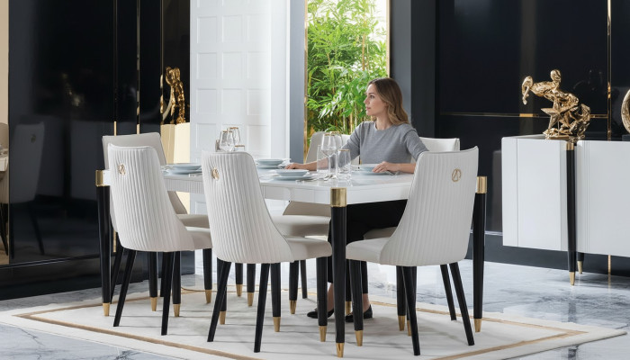 Modern S dining room wooden table design new dining table table extendable tables wood