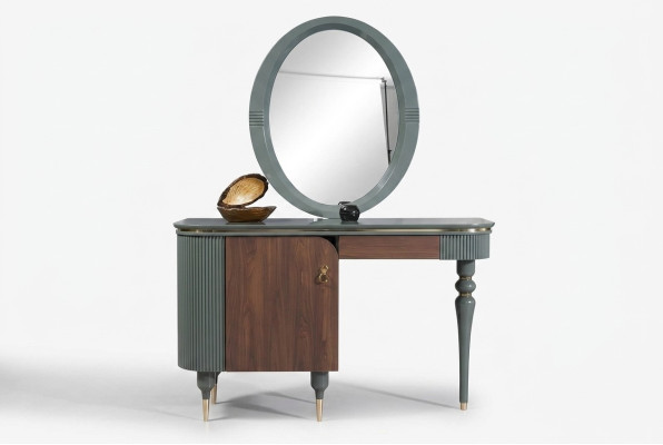 Bedroom furniture designs 2-piece vanity table dressing table makeup table mirror