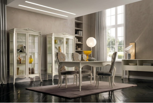 Dining set 5 pcs. Table set dining table 4 x chair set group