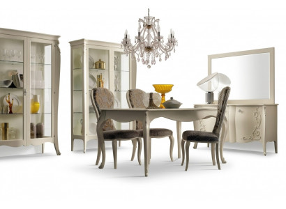 Dining set 5 pcs. Table set dining table 4 x chair set group