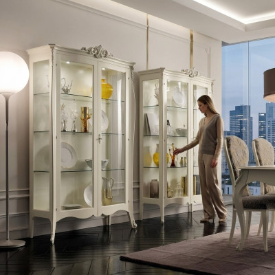 Display case solid wood furniture glass cabinet cabinets display cabinets living room sideboard new