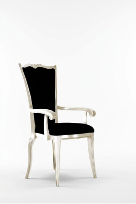Luxury 1x Chair Dining Room Chair Armchair Living Room Chair Upholstered Chair Armrest