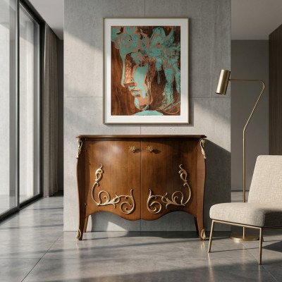 Chests of drawers wood cabinets sideboard furniture luxury dresser sideboard cabinet Italy