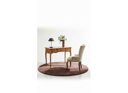 Office Desk + Chair Complete Set Furniture Tables Luxury Italy Table 2-piece Set.