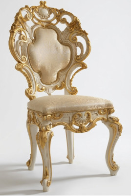 Dining room chairs wood luxury armchair chair white chairs living room furniture baroque new