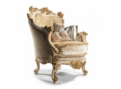 Classic armchair sofa couch chair TV club armchair Italian furniture new