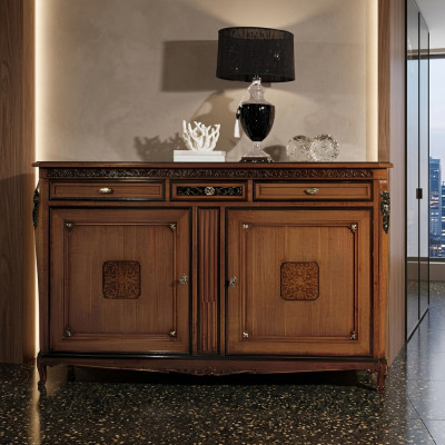 Sideboard Living Room Dresser Drawers Wood Sideboard Cabinet Cabinets Solid