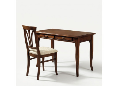 Table Desk Secretary Desks Italian Furniture Chair Set Office 2-piece