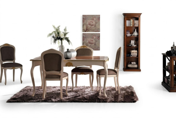Dining table set 5-piece. Dining table set dining table 4 x chair set group