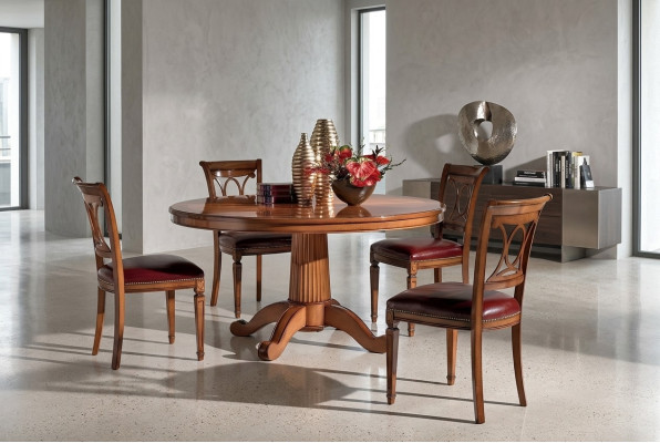 Set of 4 Chairs Art Deco Upholstery Design New Wood Dining Chair Room Set Seat