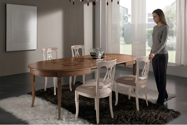 Furniture Tables Solid Wood Table Luxury Dining Table Italian Design Furniture Italy