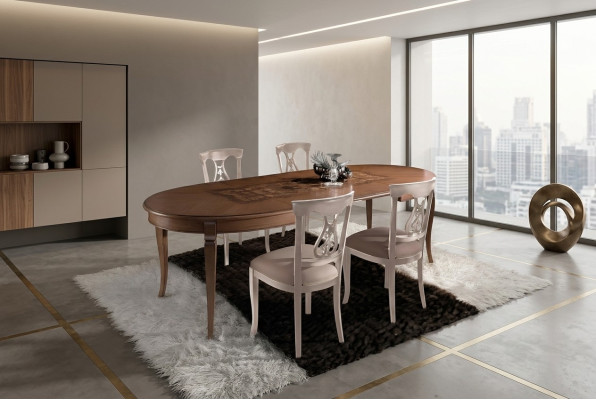 Furniture Tables Solid Wood Table Luxury Dining Table Italian Design Furniture Italy