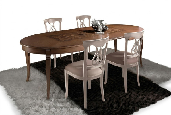 Furniture Tables Solid Wood Table Luxury Dining Table Italian Design Furniture Italy