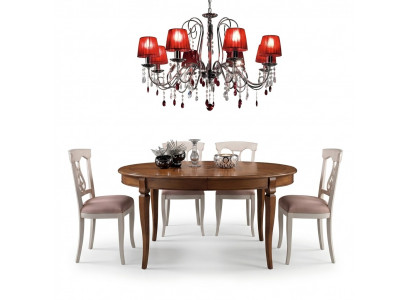 Complete Set Dining Table 4x Chairs Dining Room Set Dining Group Wooden Table Tables 5 pcs