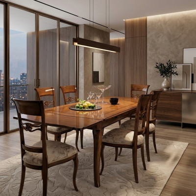 Dining room table set dining group dining table + 6x chairs chair modern tables suite