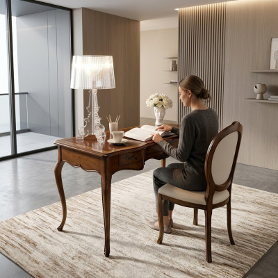 Office table desk secretary desks Italian furniture wooden tables