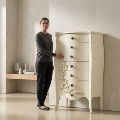 Bedside table nightstand dresser console side with drawer console designer