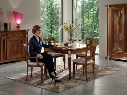 Luxury Dining Table Extendable Table Wood Tables Modern Dining Room Design Italy
