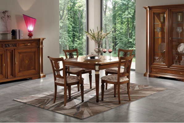 Luxury Dining Table Extendable Table Wood Tables Modern Dining Room Design Italy