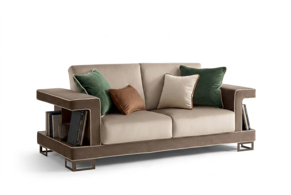 Sofa 3-Seater Leather Sofas Couch Upholstery Set Couches Furniture Luxury Three-Seater