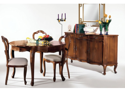 Cabinet Living Room Shelf Luxury Wood Design Sideboard Sideboard Brown Furniture